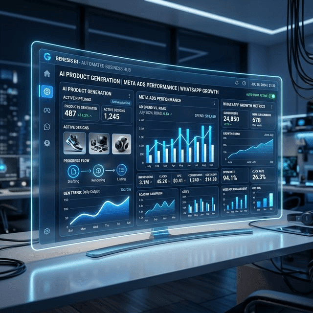 AI Business Engine Dashboard